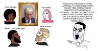 anime black daddy's_girl democrat donald_trump incel leftypol soyjak variant:chudjak wojak // 2102x1102 // 835.2KB
