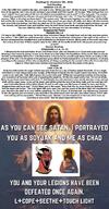 2024 adam animal arm beard bible bible_quote bible_verse brown_hair chad christianity closed_mouth cope cow crying david december december_9 ear elizabeth ephesians_(bible) eve galilee genesis_(bible) gigachad god hair hand heard horn jacob jesus joseph legion_(demon) luke_(bible) man mustache nazareth open_mouth painting psalm_(bible) red_skin satan seed teeth text trad_west tree_of_life variant:soyak virgin virgin_mary white_skin wojak woman wordswordswords // 1080x2079 // 907.7KB