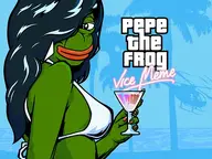 amphibian animal big_nigger_lips eyes female frog grand_theft_auto grand_theft_auto:_vice_city green_skin hair nas:pepe nigger_lips pepe pepe_the_frog // 400x300 // 20.4KB