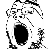 clothes glasses hat nurse open_mouth soyjak stubble variant:gapejak // 600x869 // 64.3KB