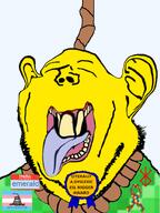 asian autistic berserk dying dyslexia emerald_(namefag) esl gadsden_flag hanging hello_my_name_is_(sticker) meta:namefags nigger open_mouth retard slopjak transgender_flag variant:impish_soyak_ears yellow_skin yellow_teeth // 599x800 // 258.5KB