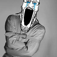 crying glasses mental_illness mentally_ill open_mouth psycho schizo sleek_n_tears soyjak straightjacket straitjacket stretched_mouth stubble subvariant:longplier text variant:markiplier_soyjak // 886x1080 // 513.8KB