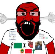 1977 africa angry arm beard benin clothes coup flag:benin flag:benin_(1975) flag:france flag:gabon flag:ivory_coast flag:morocco flag:north_korea flag:togo france fume gabon glasses ivory_coast marxism_leninism mathieu_kérékou meta:tagme morocco north_korea open_mouth people's_revolutionary_party_of_benin prpb red science soyjak subvariant:science_lover togo tshirt variant:markiplier_soyjak wikipedia // 1461x1440 // 602.3KB