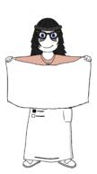 beanie blank blue_eyes brown_shirt flag flag:white_flag glasses hair soy soylent template variant:soytan white_skin // 966x1722 // 198.6KB