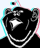 antenna beak black_skin ear glowing inverted open_mouth reddit soyjak stubble tiktok twitter variant:impish_soyak_ears white_stubble // 598x713 // 19.6KB