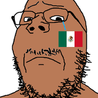 brown_skin closed_mouth country crying flag flag:mexico glasses mexico mustache sad soyjak stubble variant:gapejak // 596x800 // 31.1KB