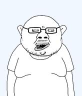 aussie fat glasses gynaecomastia mustache mutt remastered retard series:muttverse subvariant:aussiemutt subvariant:impish_amerimutt subvariant:tongamutt template variant:chudjak variant:impish_soyak_ears // 877x1025 // 17.4KB