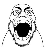 glasses op_is_a_retarded_lazy_faggot_for_not_tagging_his_own_shit open_mouth stubble variant:unknown // 580x580 // 13.2KB