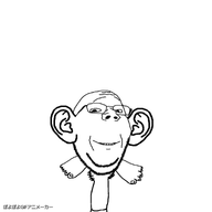 animated closed_mouth ear foot glasses poyopoyo soyjak stubble subvariant:wholesome_soyjak variant:gapejak // 400x400 // 200.2KB