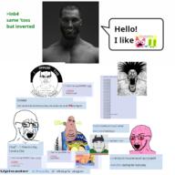 Hamas_2(namefag) Nathaniel_Higson_(namefag) animal_ears antiswarthy_(namefag) bbw dic gameboy_advance gigachad green_skin hoops hoops_and_yoyo lemon_(user) meta:tagme multiple_soyjaks new_toss purple_skin subvariant:blobson subvariant:hornyson subvariant:nucob super_duper_sumos variant:cobson yoyo // 2400x2400 // 1.7MB