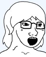 eyelashes female glasses hair open_mouth remastered series:foidjaks subvariant:female_soyak template variant:soyak // 644x800 // 16.4KB