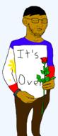 brown_skin dark_hair filipino flag:philippines full_body holding_object holding_sign its_over philippines plant rose sad soyjak subvariant:mournjak text // 840x1960 // 108.2KB