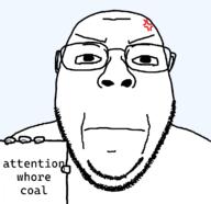 anger_mark angry closed_mouth glasses hand holding_object merge paper soyjak stubble subvariant:wholesome_soyjak text variant:bernd variant:gapejak // 1160x1125 // 62.2KB