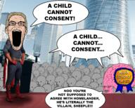 award grey grey_skin hair homelander media_literacy npc open_mouth pink pink_skin stubble teeth text the_boys variant:unknown variant:wojak yellow_hair // 2560x2048 // 3.6MB