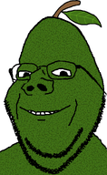 1soyjaks avocado bald big_head big_nose food fruit glasses grin leaf series:fruiterz! smile stretched_head stubble teeth variant:impish white_background // 598x974 // 73.2KB