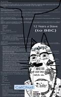 12_years_a_skave 1619 1619_project africa bbc black_lives_matter blacked bnwo catchud fetish furaffinity furry gay krista_tippett malcolm_gladwell name_tag news queen_of_spades slave soybooru speech_bubble speech_bubble_empty subvariant:hornyson tattoo text variant:cobson // 4742x7533 // 1.4MB