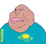 bald bird brown_skin closed_mouth fat flag:kazakhstan kazakhstan lips looking_to_the_left meximutt mutt_lips nose sun variant:meximutt white_background // 888x849 // 82.9KB