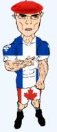 buff canada closed_mouth clothes flag flag:canada flag:quebec full_body glasses hair imperator_(user) meta:tagme quebec soyjak subvariant:chudjak_front subvariant:unbotheredchud variant:chudjak vein // 549x1268 // 165.0KB