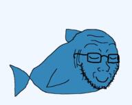 blue_skin calm fish happy smile soyjak // 560x446 // 127.8KB