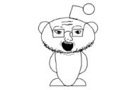 antenna ear glasses open_mouth reddit redditard snoo soyjak stubble variant:snoojak2 // 1024x683 // 71.8KB