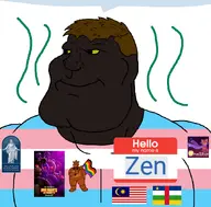 brown_skin ear eyes flag:central_african_republic flag:lgbt_pride_flag flag:malaysia flag:transgender_pride_flag fnaf freddy_fazbear gay hair hello_my_name_is_(sticker) latter-day_saints meta:namefags mormon mormonism mouth name namefag niko_(oneshot) nose oneshot orange_eyes speech_bubble speech_bubble_empty stink_lines subvariant:mexiaryan tranny variant:meximutt zen_(user) // 886x872 // 352.0KB