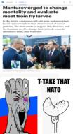 black_eye blue bug crying cyrillic_text flag fork grey irl_background meta:tagme nato red russia text variant:soyak vatnik vegan white // 860x1588 // 825.8KB