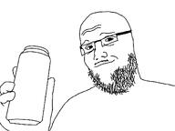 beard can chris_chan closed_mouth glasses holding_object soda template variant:unknown // 1200x901 // 33.3KB