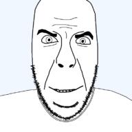 alternate smile soyjak stubble template variant:cobson // 800x800 // 17.1KB