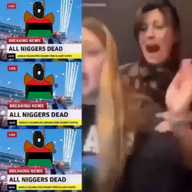 black_skin breaking_news flag:african_union hanging irl music nigger roach roachnigger variant:hydejak video // 1080x1080, 18.9s // 8.6MB