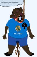hanging mutt obsessed oklahoma poop queen_of_spades scat shitskin shitting speech_bubble // 1834x2771 // 1.2MB