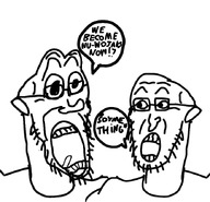 bald glasses open_mouth text text_bubble variant:unknown white // 690x665 // 149.0KB