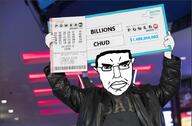1488 POWERBALL arm check chud clothes gap_(clothing_brand) glasses hand holding_object irl_background jacket leather lottery subvariant:chudjak_front torso variant:chudjak // 897x590 // 655.1KB