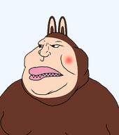 blush closed_mouth ear fur gynaecomastia labubu obese teeth toy transparent_background variant:meximutt white_skin // 888x1000 // 21.2KB