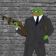 amphibian brick_wall clothes frog gangster mafia meta:not_oc nas:pepe pepe_the_frog subnas:apu suit suit_and_tie tommy_gun // 1600x1600 // 550.3KB