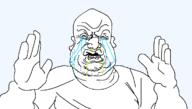 angry crying ear fat hand hands_up heelvsbabyface mucus open_mouth stubble teeth template transparent_background variant:heelvsjak // 1193x677 // 25.3KB