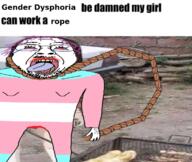 ack grill hanging rope text tranny variant:bernd // 736x622 // 454.7KB