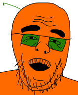 gaping_mouth glasses laughing soyboy stubble teeth variant:losserjak // 636x773 // 9.8KB