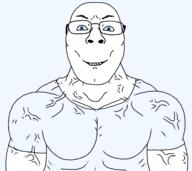 blue_eyes buff chin eyes_like_the_o-o-cean glasses smile subvariant:muscular_bernd teeth template transparent_background variant:bernd vein // 2200x1963 // 68.0KB