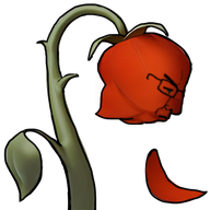 emoticon its_over rose text variant:chudjak wilted_rose // 498x476 // 154.5KB