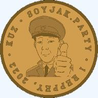 animated clothes coin collar_tabs ext=gif hand hat military_cap military_uniform reppey series:spinnerz! smile spinning star_(symbol) suit_and_tie text thumbs_up variant:kuzjak // 300x300 // 948.4KB