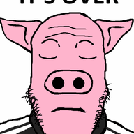 animated blood gore gun hohol open_mouth pig russo_ukrainian_war scared shooting soyjak stubble teeth ukraine variant:markiplier_soyjak war wound // 432x640 // 337.2KB