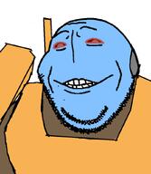 armor blue_skin no_nose orange_shirt red_eyes subvariant:gapealien tau variant:gapejak warhammer warhammer_40k // 722x832 // 22.8KB