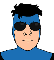 closed_mouth clothes goggles hair invincible invincible_(show) looking_at_you meta:barely_a_soyjak mouth neutral nose serious stare suit variant:uncjak // 900x1000 // 16.7KB