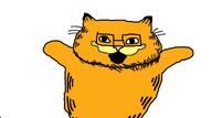2_color_edit animal cat catjak_will_always_be_a_gemerald gaping_mouth garfield glasses happy ias original reupload stubble template variant:catjak // 960x533 // 28.8KB