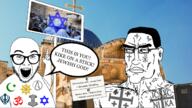 2soyjaks atheism buddhism buddhist chirho christian_cross christian_identity christianity church cross finger glasses hindu hinduism holy_bible holy_land holy_selpchure icxcnika irl_background islam islamic jerusalem_cross jews judaism khanda meta:tagme pagan paganism pointing sign sikh sikhism star_and_crescent star_of_david stubble subvariant:perceptive_chud variant:abortion_lover variant:chudjak // 1277x719 // 1.1MB