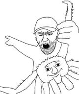 2soyjaks cap clothes crab deadliest_catch hat holding_object pointing stubble variant:crabjak // 1170x1395 // 86.0KB