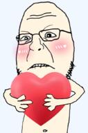 blush blushing heart holding_object variant:shotjak // 676x1021 // 296.3KB