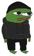 amphibian animal beanie cigarette closed_mouth clothes doomer foot frog full_body green_skin hand hat jacket lips nas nas:pepe pepe pepe_the_frog subnas:apu transparent_background // 775x1264 // 306.3KB