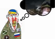 animated camouflage countryhuman emr_pattern lil_nas_x lol_kek_kek_lmao_lmao_lmao_xd_haha rent_free russia seething ukraine variant:feraljak vatnik video wagner_group z_(russian_symbol) // 1144x830, 58.5s // 7.8MB