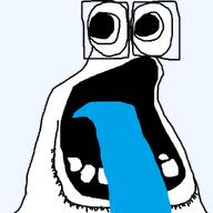 beard drool gem gem_not_coal gemmy glasses looking_at_you nuvariant teeth variant:droolson // 960x960 // 27.1KB